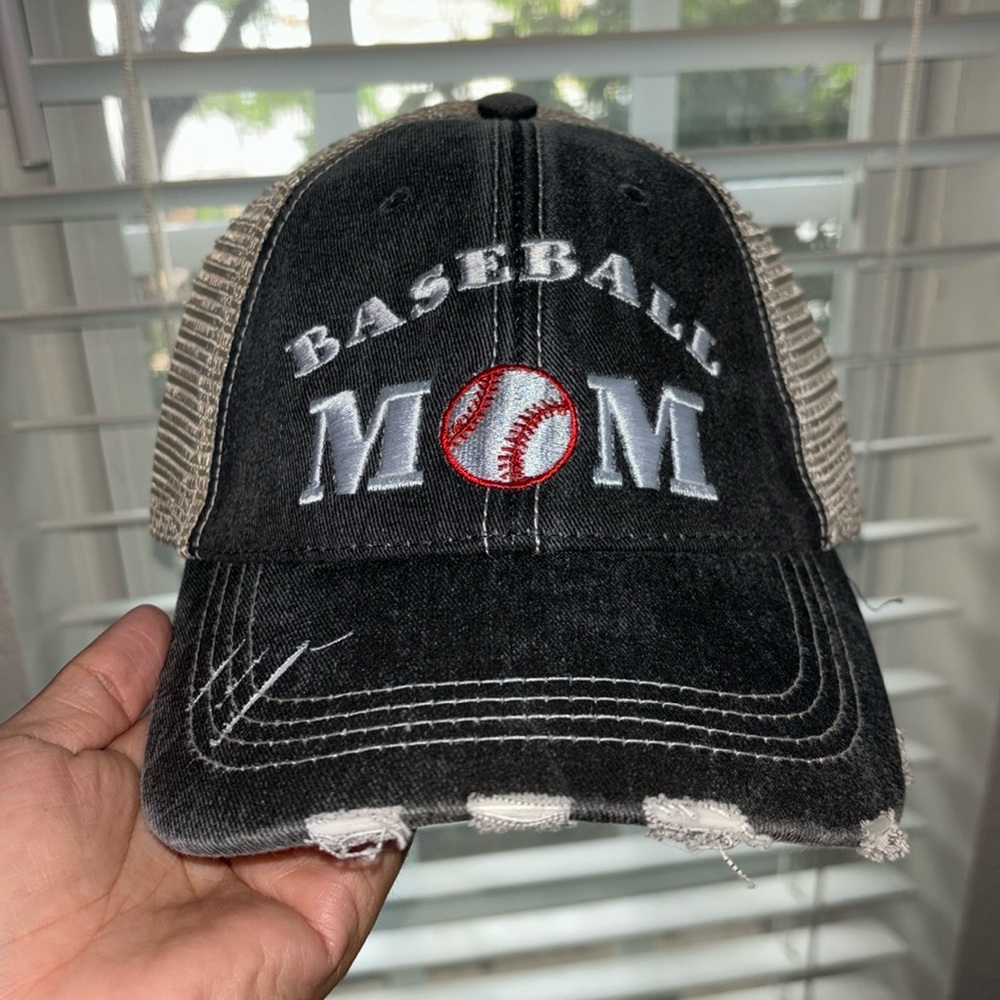Baseball Mom Cap